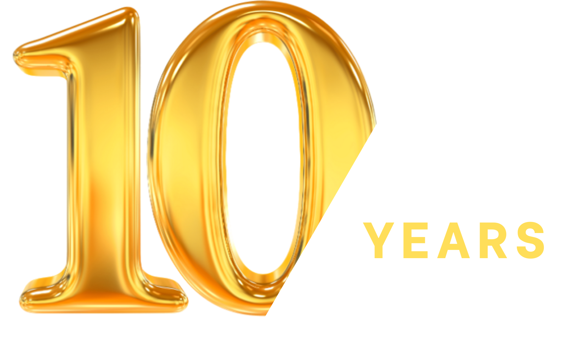 10 Years Anniversary Logo