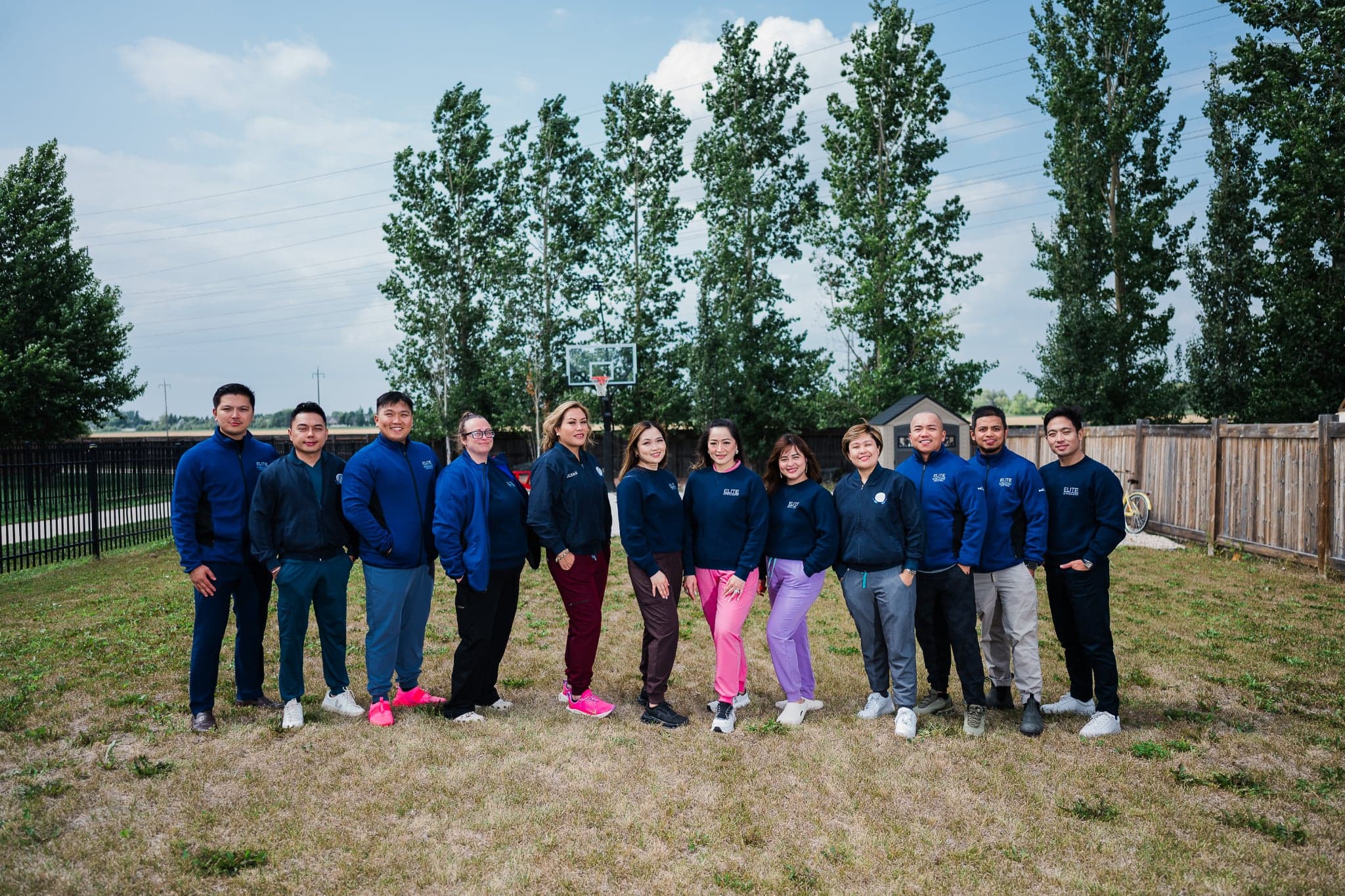 Photo of Elite Intellicare Staff outside